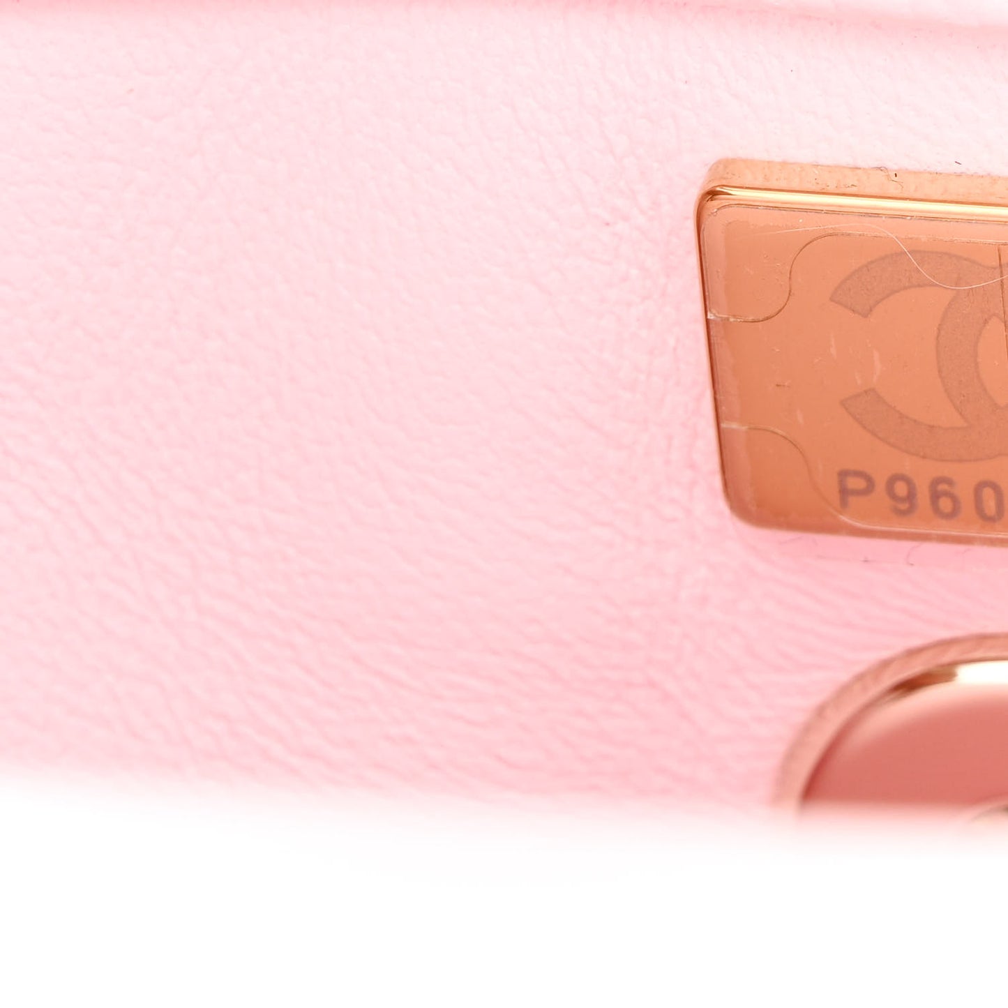 Caviar Quilted Mini Coco Handle Flap Light Pink