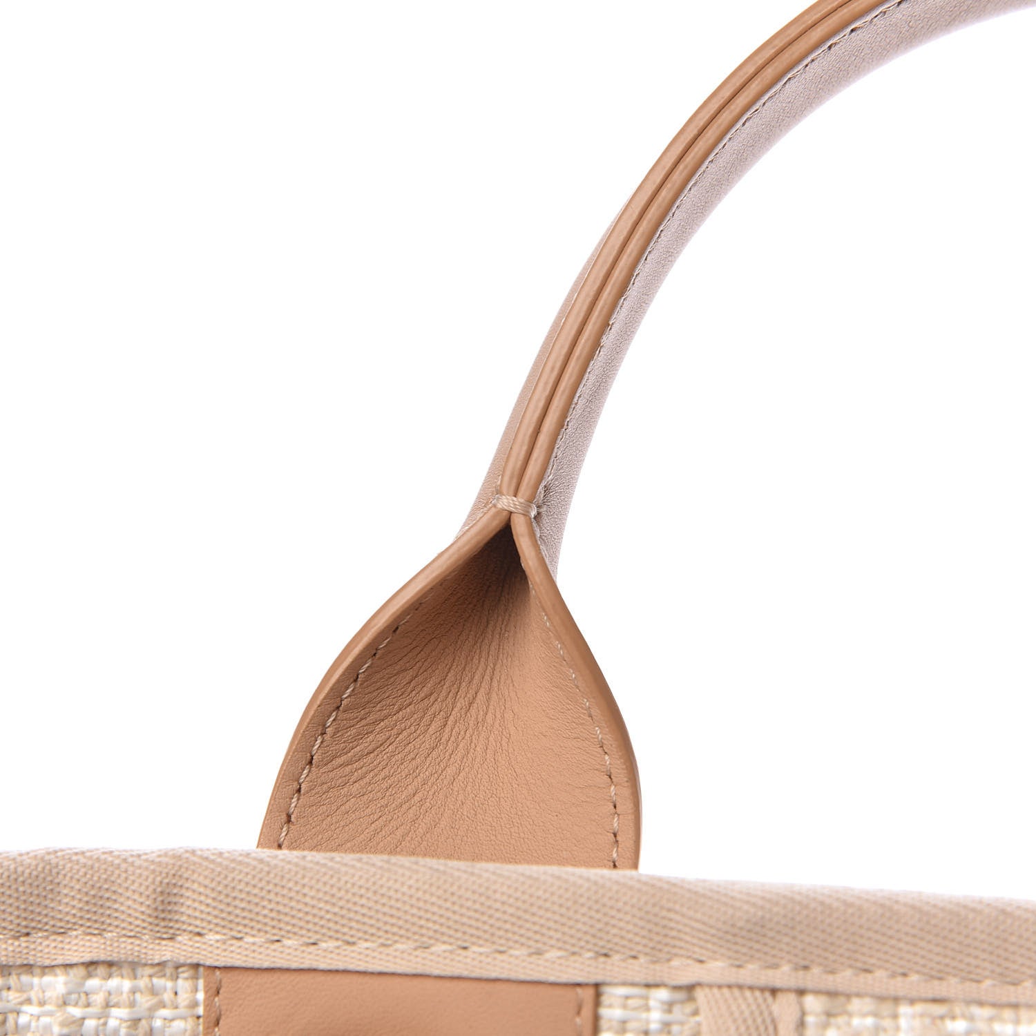 Chanel Canvas Large Deauville Tote Light Beige 17 of 19