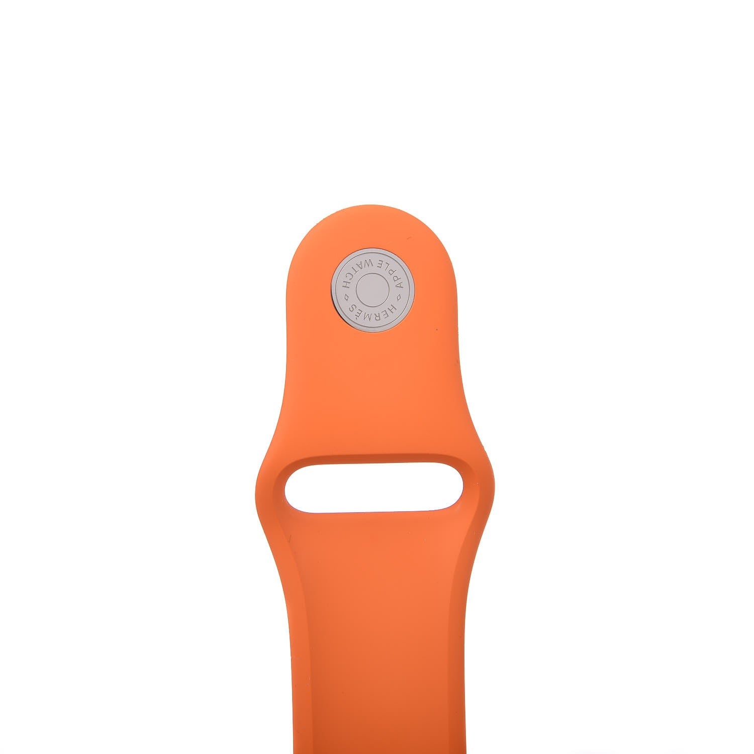 Hermes Silicone 38mm Apple Sports Watch Single Tour Band Orange 3 of 7