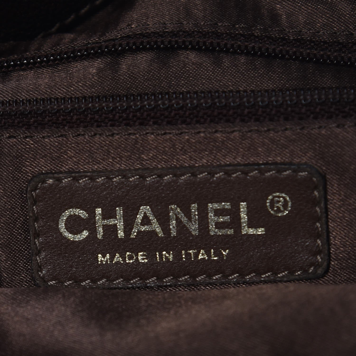 Chanel Metallic Calfskin Baby Coco Cabas Bronze 6 of 8