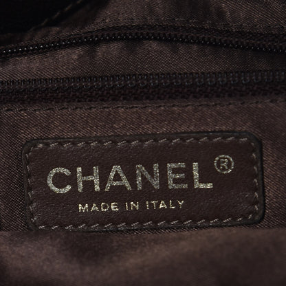 Chanel Metallic Calfskin Baby Coco Cabas Bronze 6 of 8