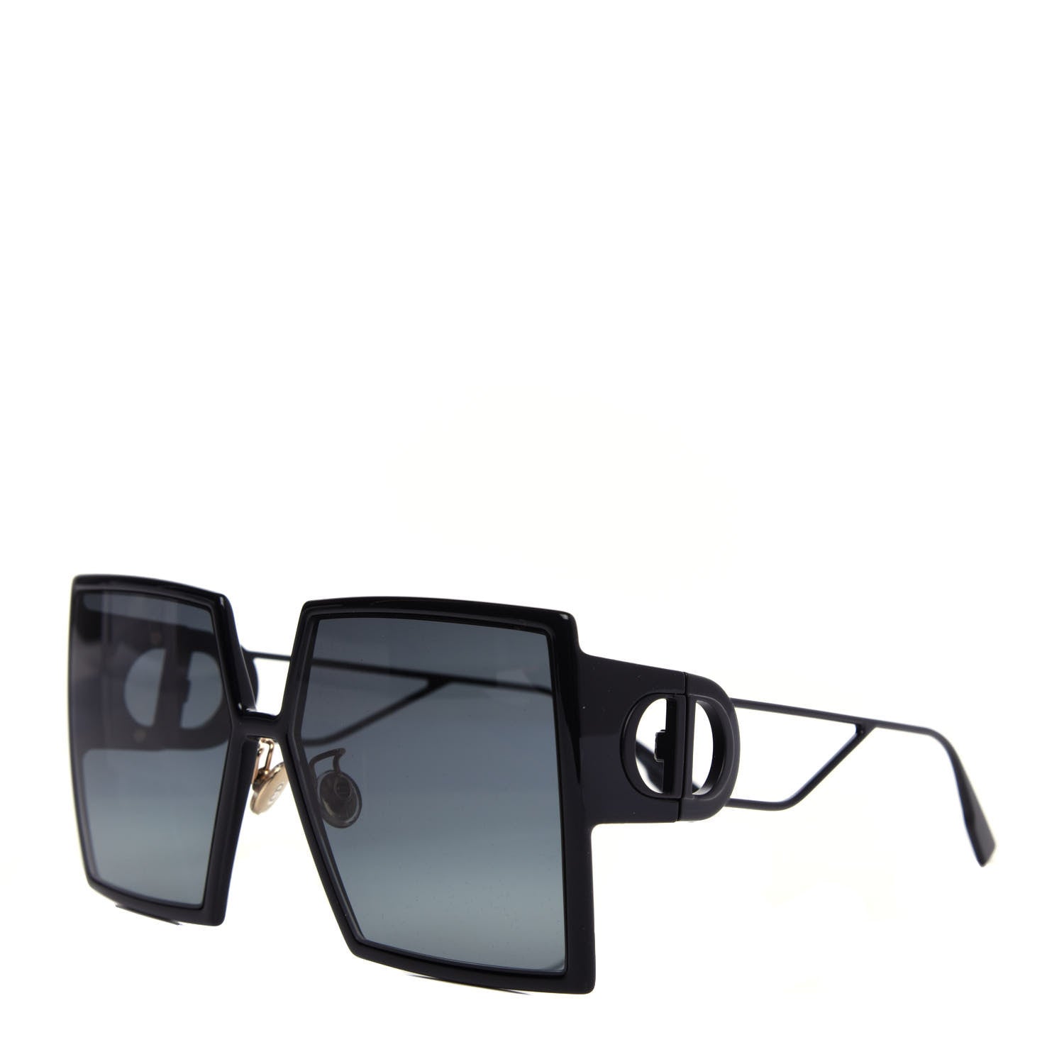 Christian Dior Square 30 Montaigne Sunglasses Black 1 of 9