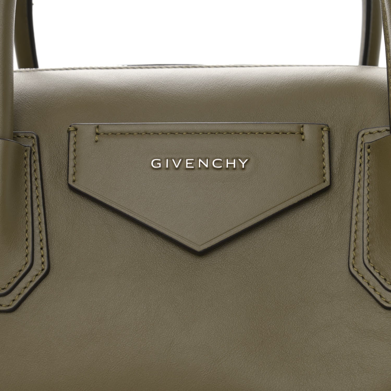 Givenchy Soft Calfskin Medium Soft Antigona Dark Khaki 7 of 9