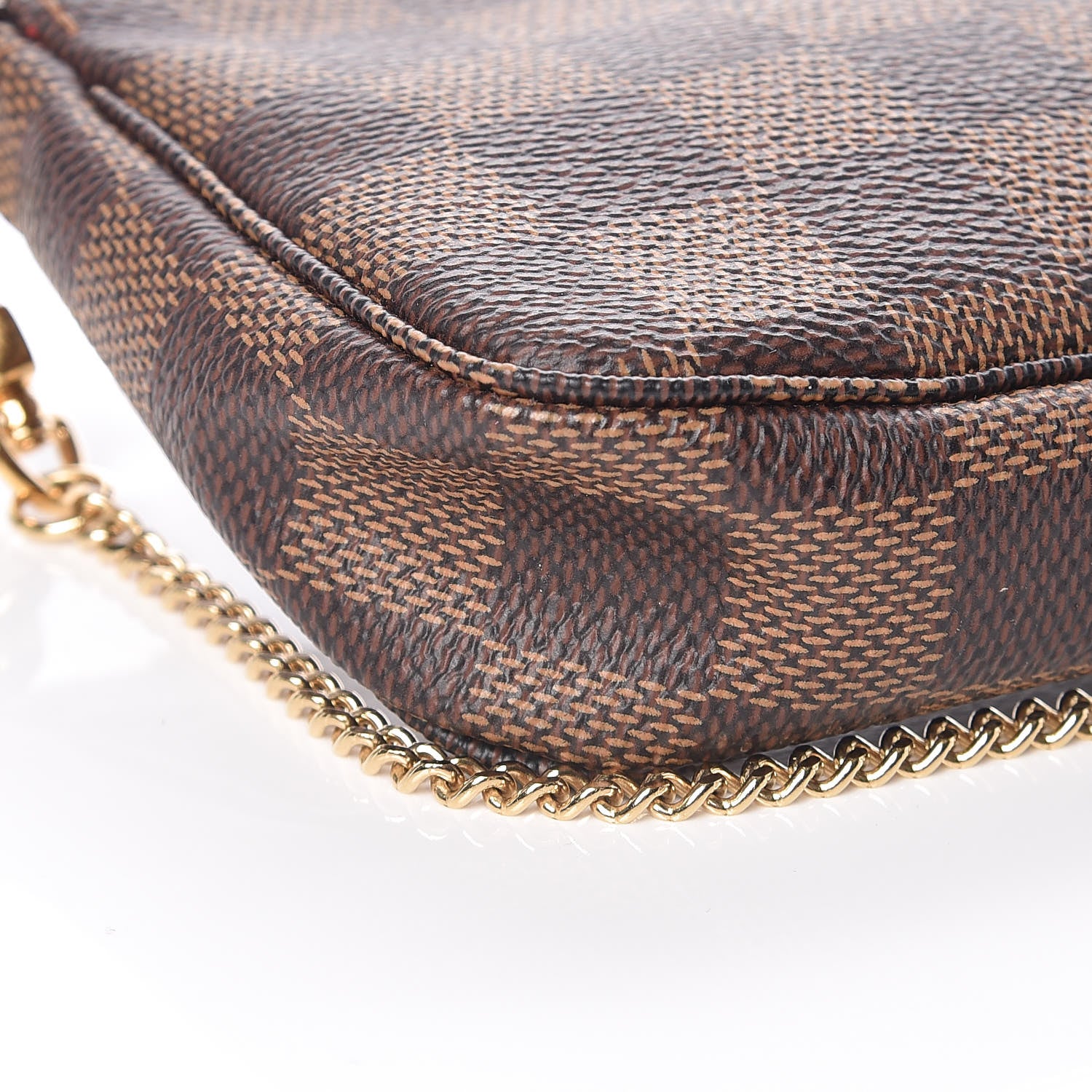 Louis Vuitton Damier Ebene Mini Pochette Accessories 9 of 9