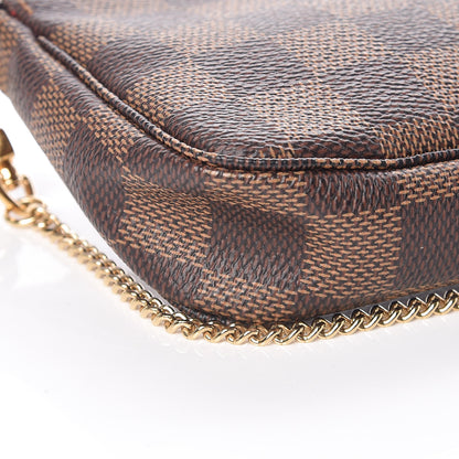 Louis Vuitton Damier Ebene Mini Pochette Accessories 9 of 9