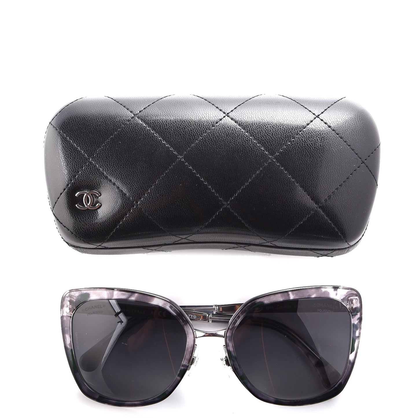 Square Fall Polarized Sunglasses 4209 Multicolor Grey