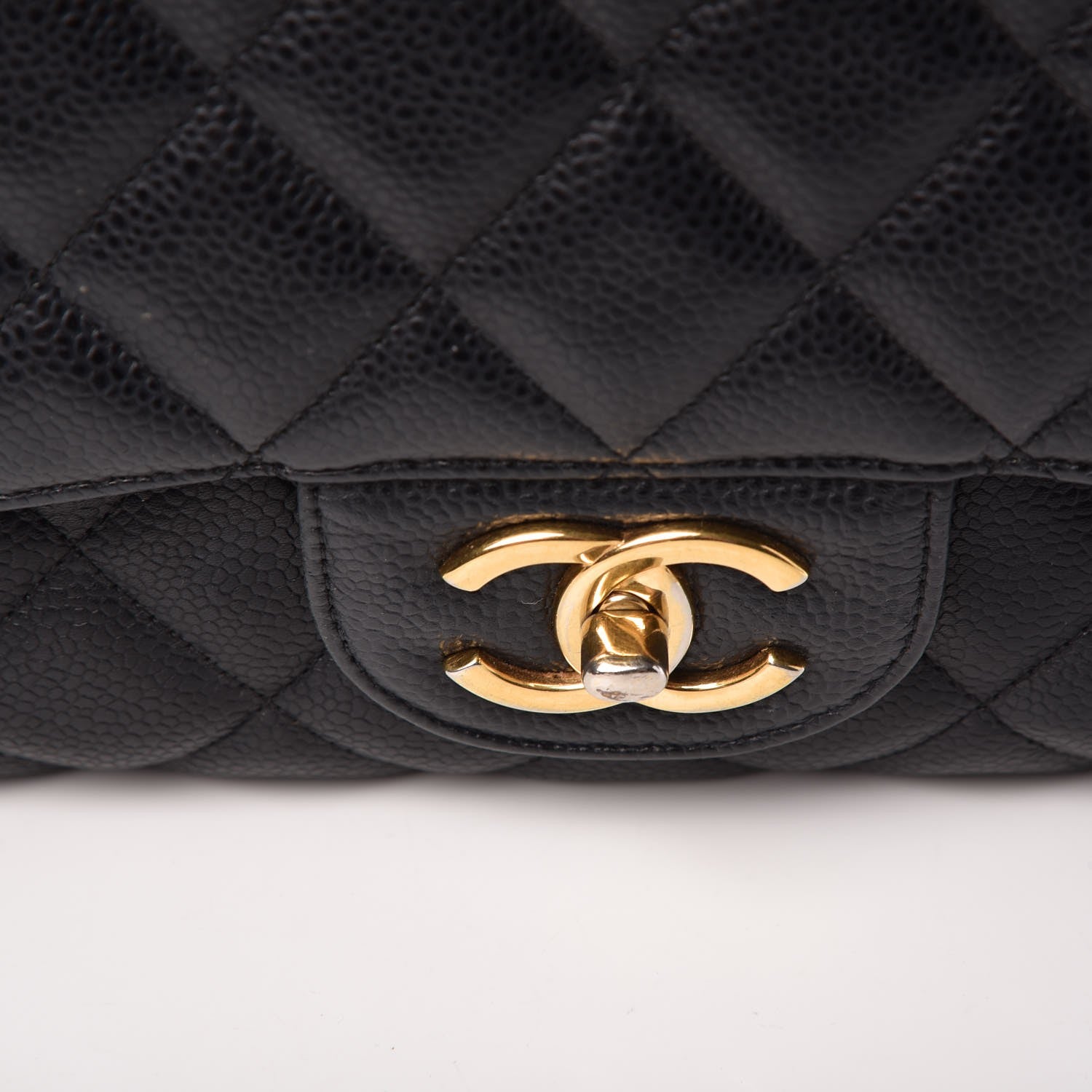 Chanel Caviar Quilted Maxi Double Flap Black 10 of 15