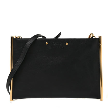 Chloe Calfskin Mini Roy Chain Pouch Black 1 of 7