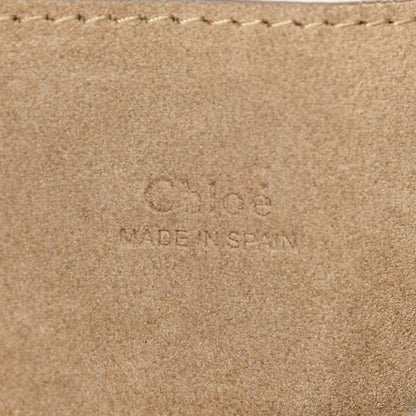 Chloe Suede Calfskin Mini Faye Bracelet Bag Tobacco 5 of 8