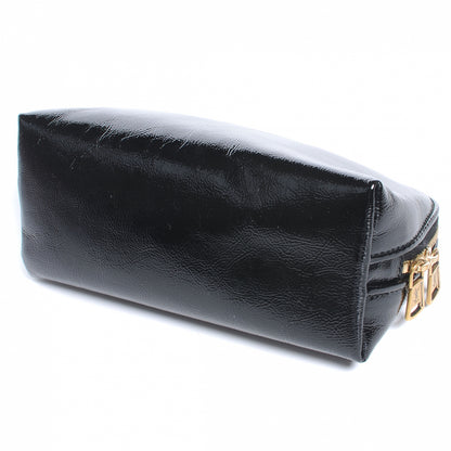 Saint Laurent Patent Belle de Jour Cosmetic Case Black 4 of 7