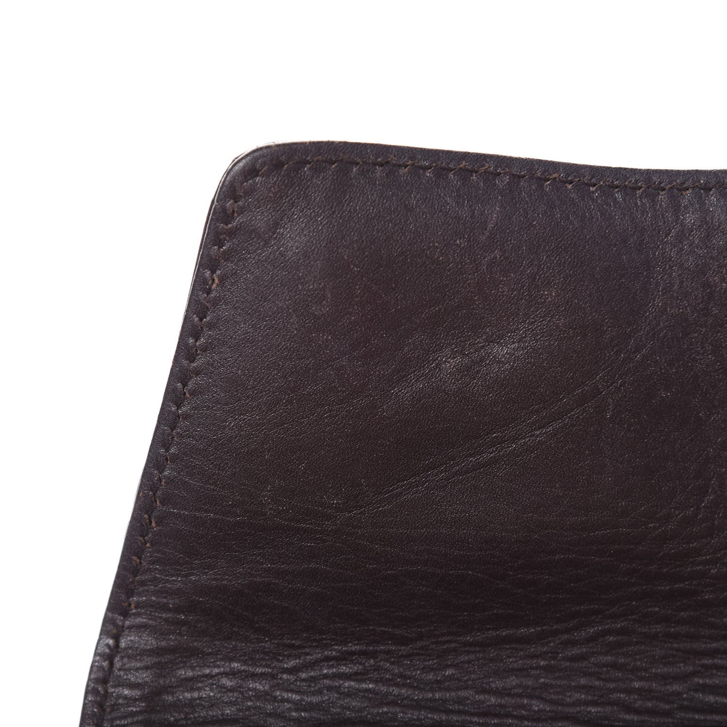 Guccissima Small Horsebit Chain Clutch Chocolate