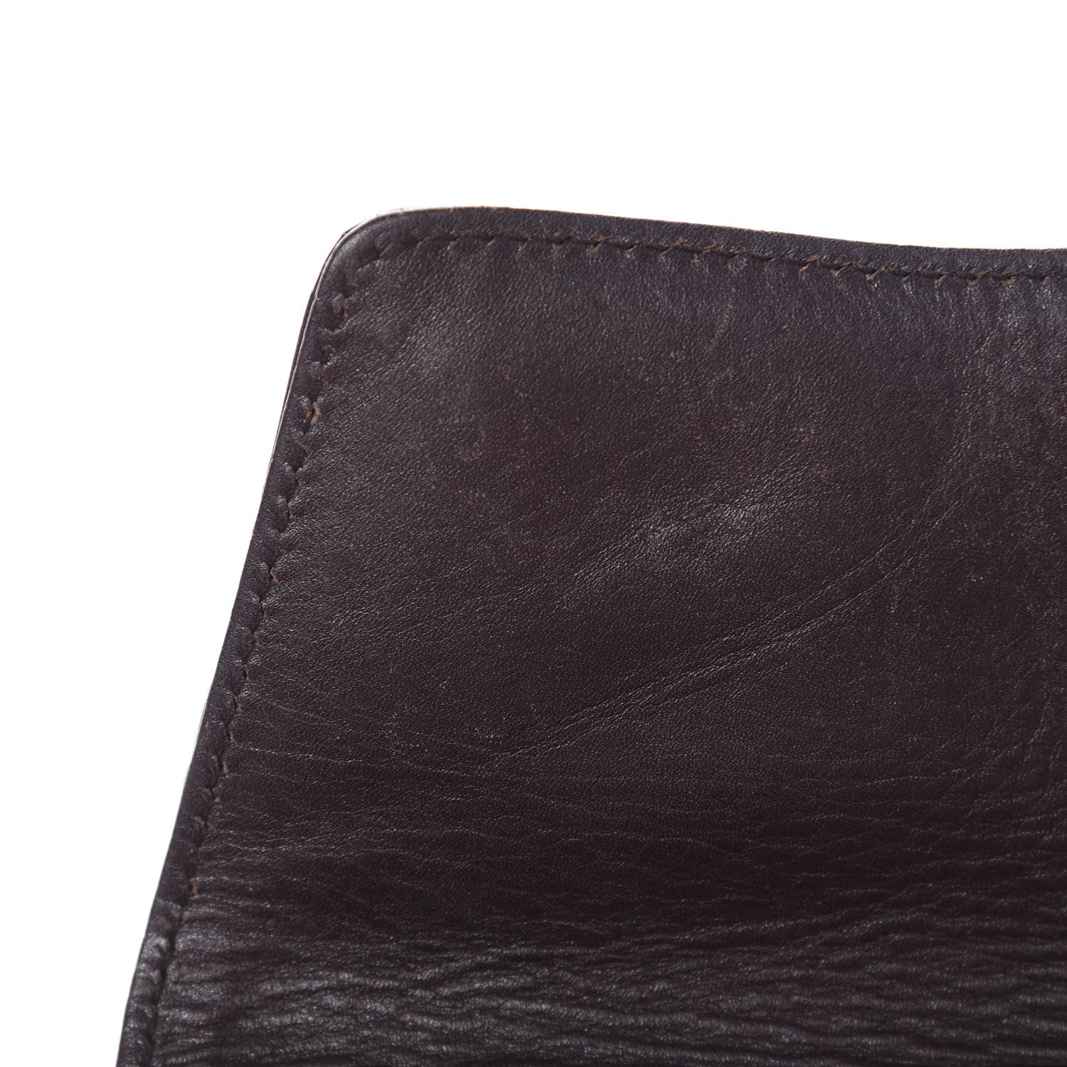 Gucci Guccissima Small Horsebit Chain Clutch Chocolate 9 of 14
