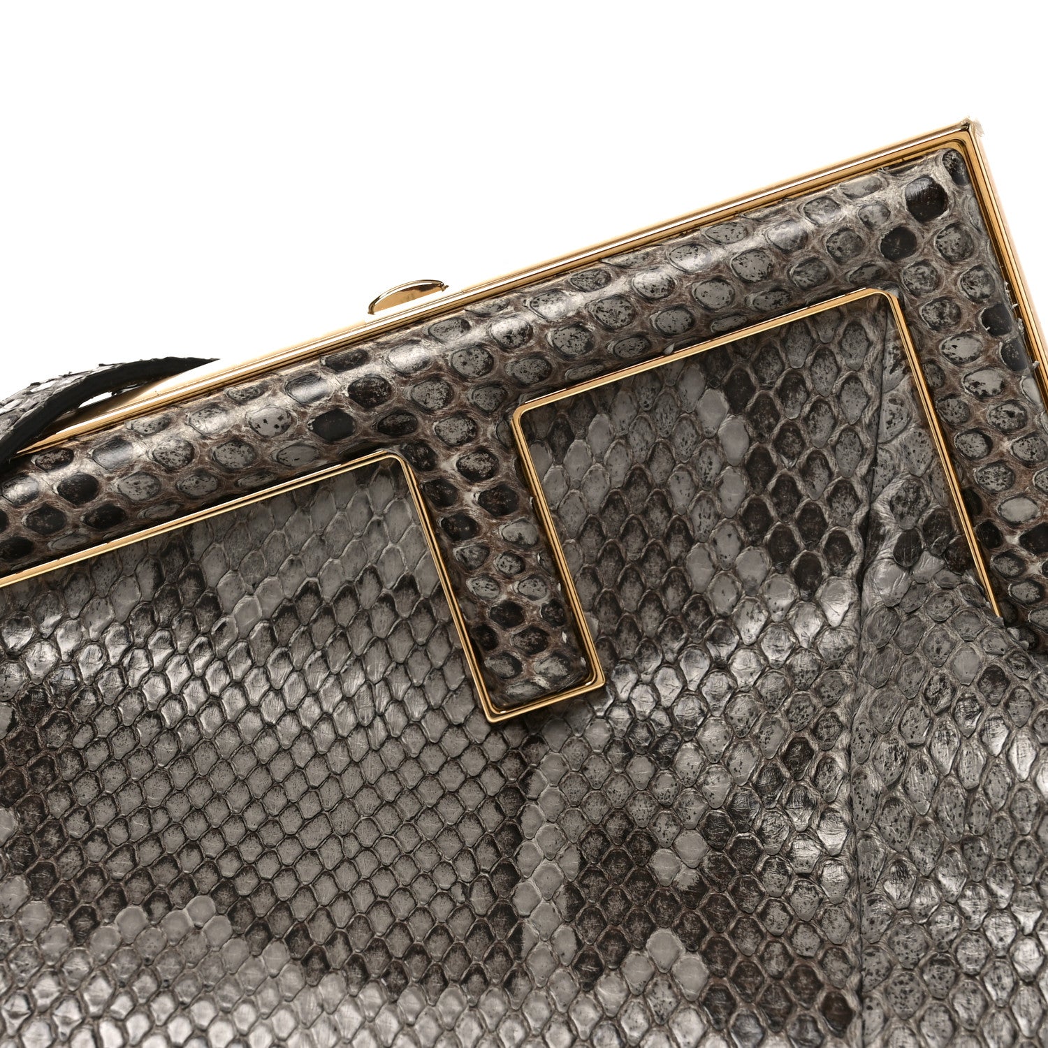 Fendi Snakeskin Small Fendi First Dark Grey 8 of 12