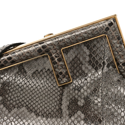 Fendi Snakeskin Small Fendi First Dark Grey 8 of 12