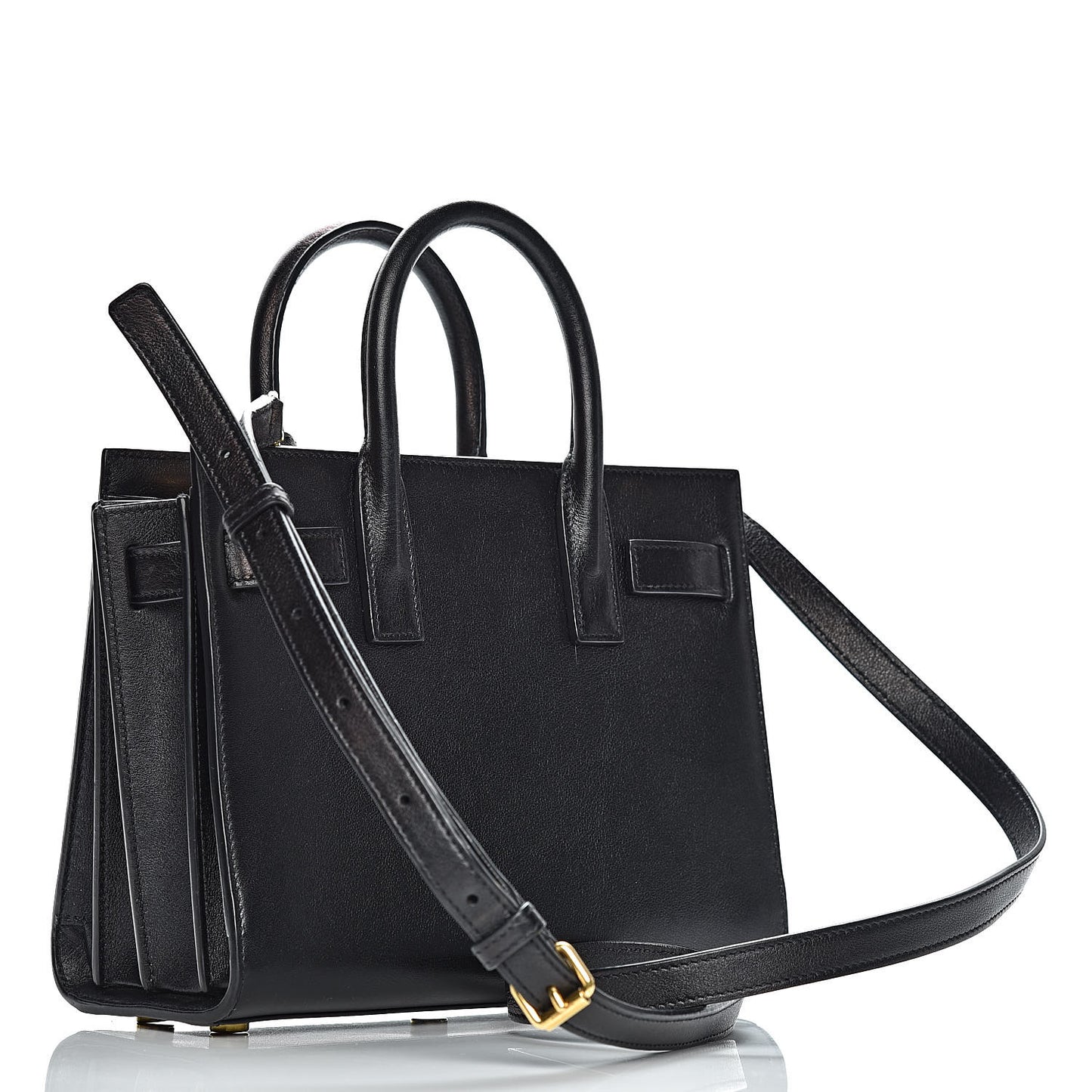Calfskin Nano Sac de Jour Black
