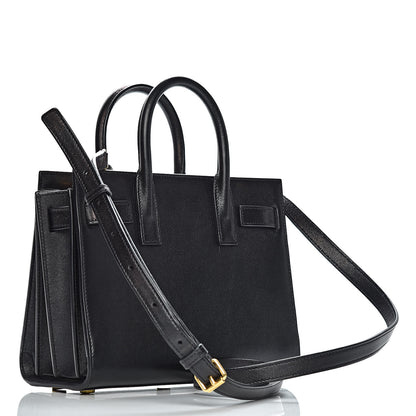 Saint Laurent Calfskin Nano Sac de Jour Black 3 of 22