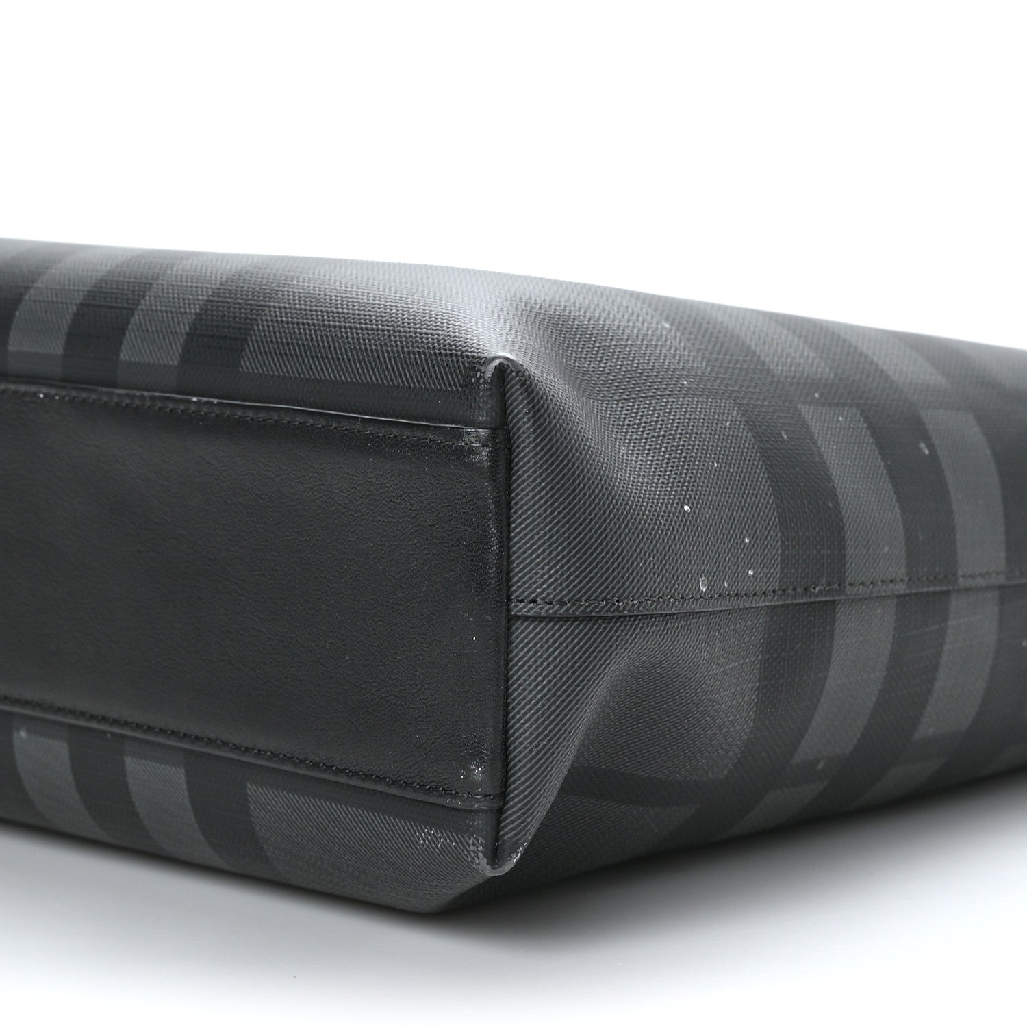 Burberry London Check Large Briefcase Black 8 of 9