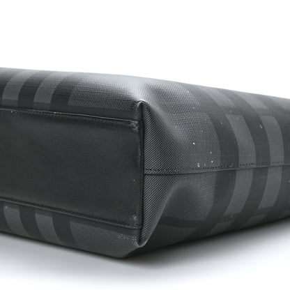 Burberry London Check Large Briefcase Black 8 of 9