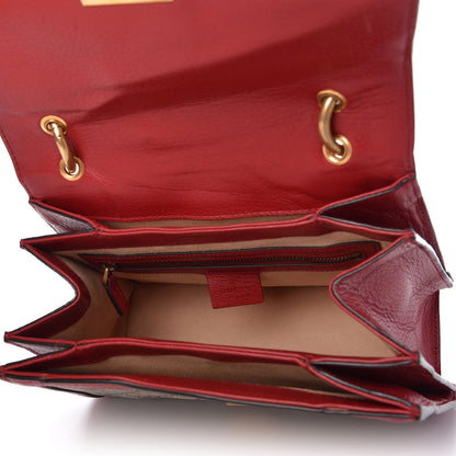 Gucci GG Supreme Monogram Small Queen Margaret Top Handle Bag Red 5 of 10
