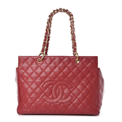 Chanel Caviar Quilted Petit Timeless Tote PTT Dark Pink 1 of 22