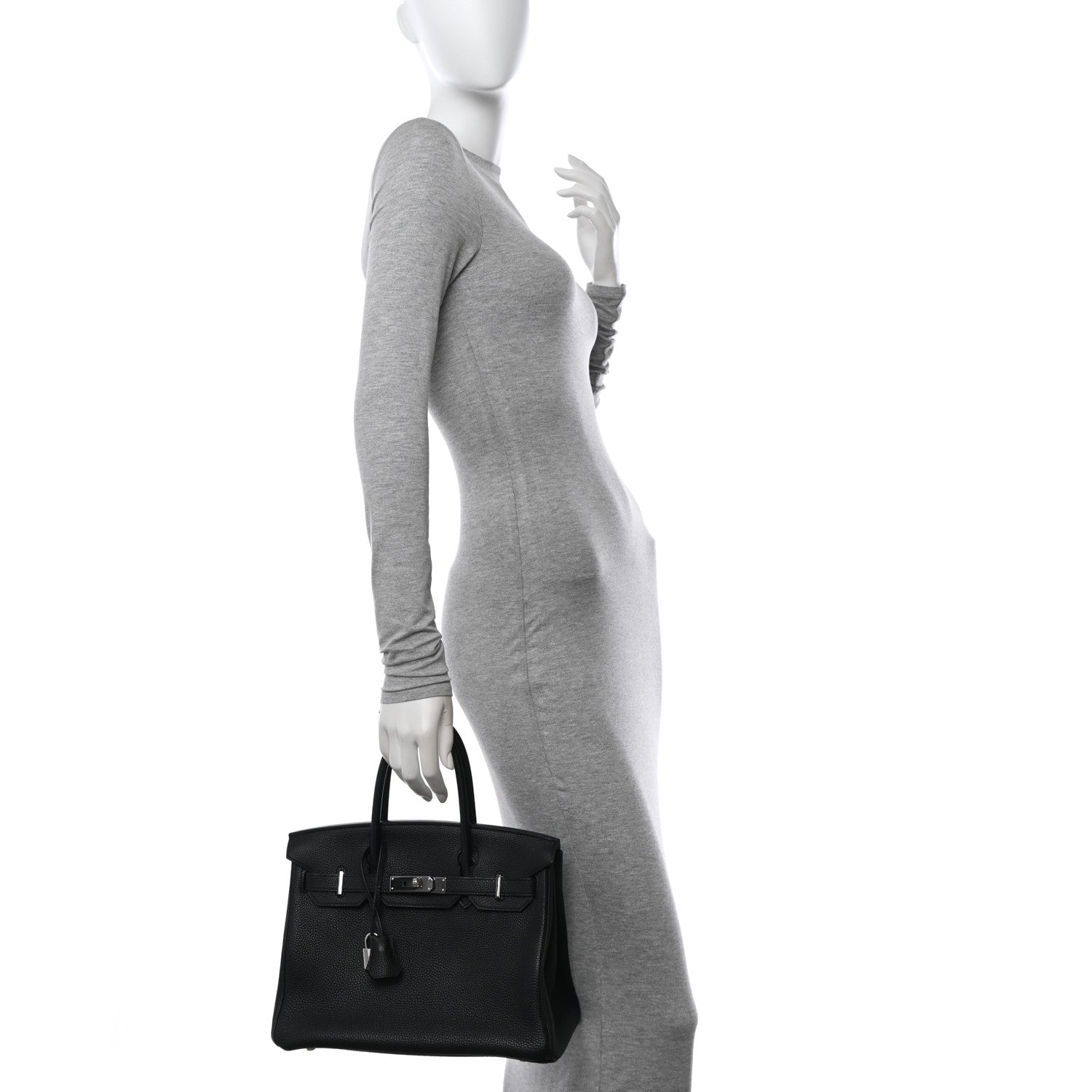 Hermes Togo Birkin 30 Black 2 of 12