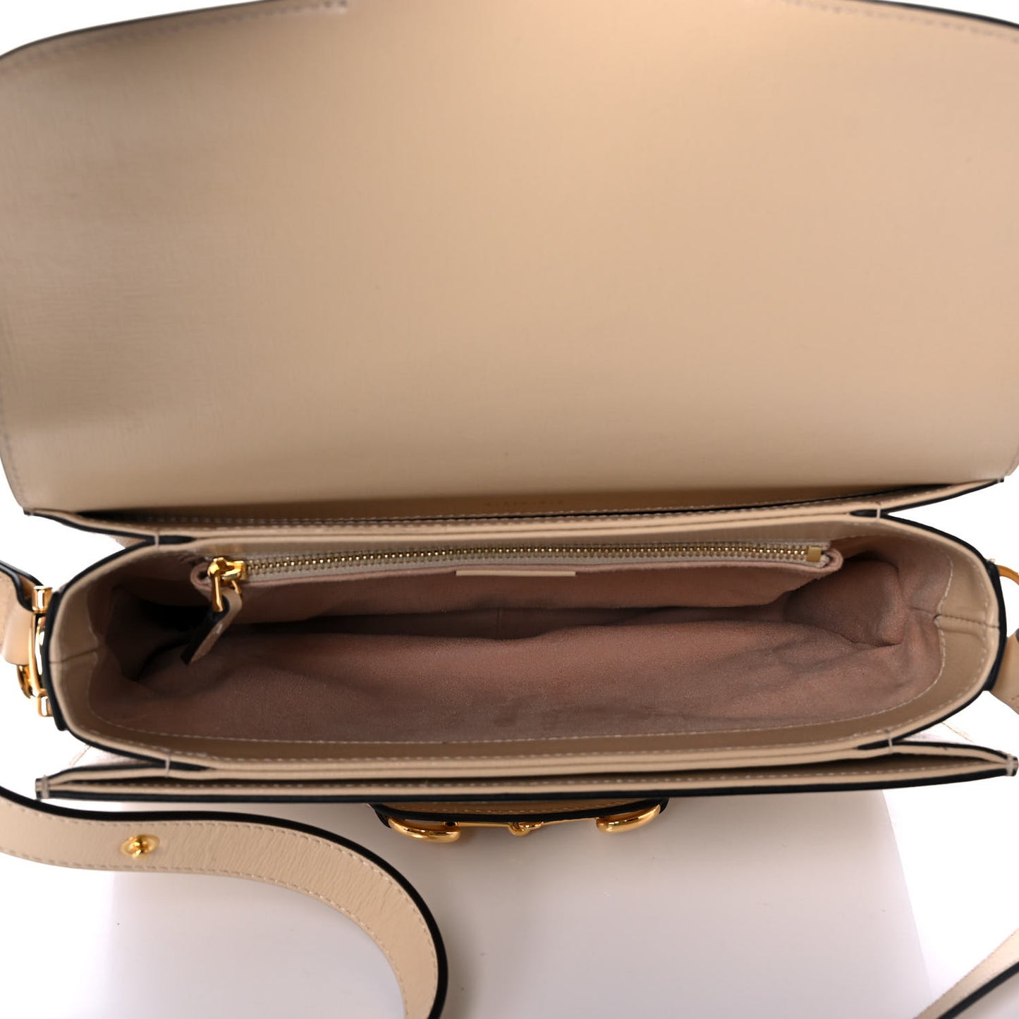 Azalea Calfskin Horsebit 1955 Shoulder Bag Bubble Tea