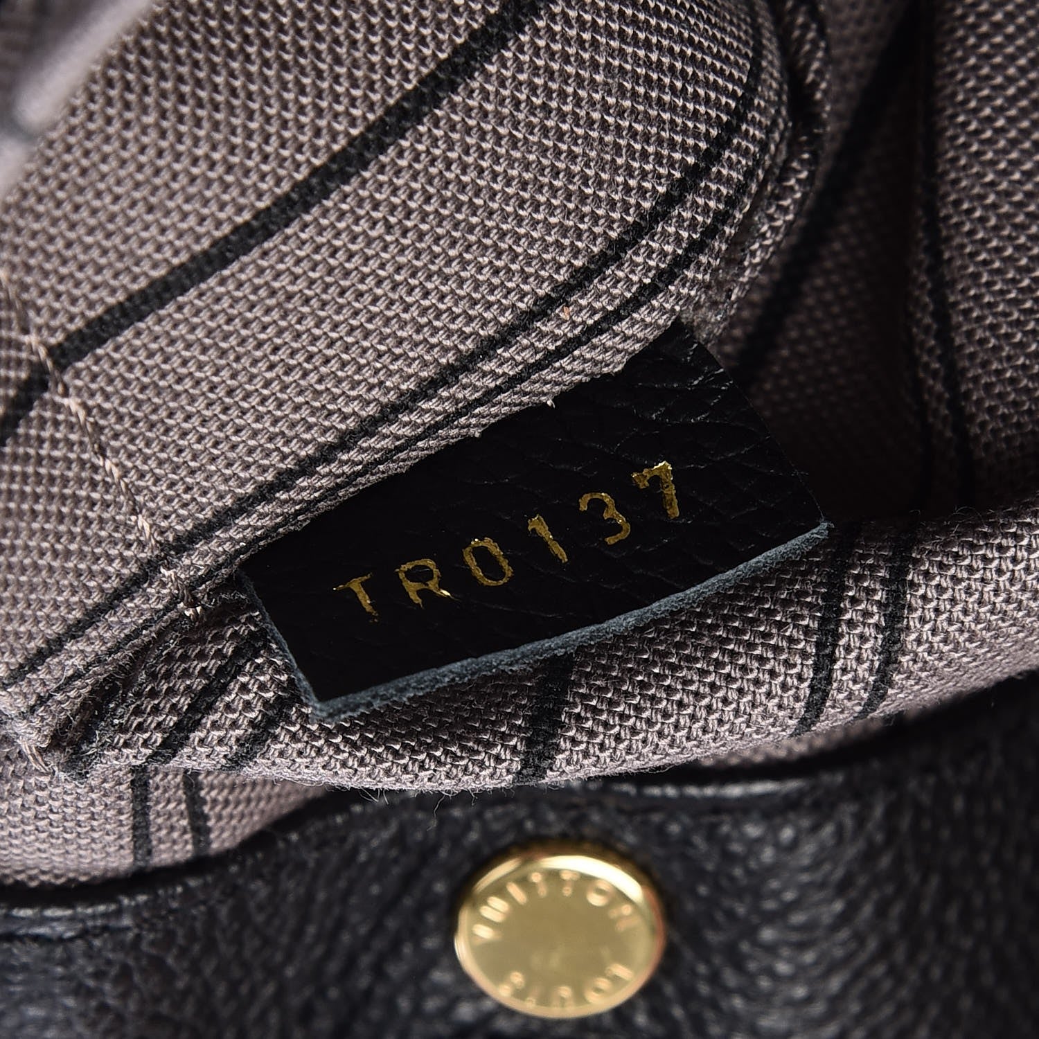 Louis Vuitton Empreinte Montaigne BB Black 8 of 10