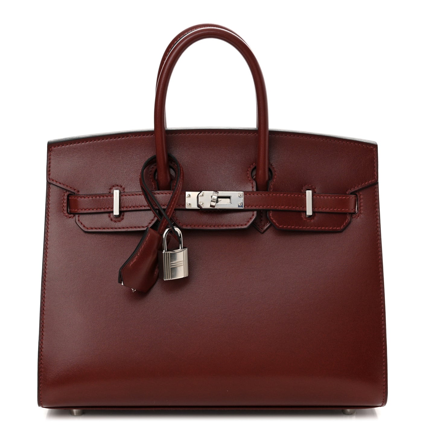 Box Birkin Sellier 25 Rouge H