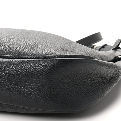 Salvatore Ferragamo Calfskin Reverse Hobo Black 9 of 10