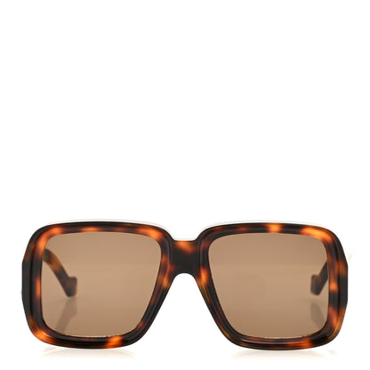 Loewe Acetate Paula's Ibiza Mask Sunglasses LW40071U Havana 2 of 8