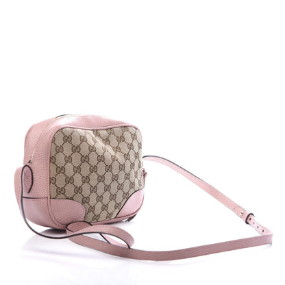 Gucci Monogram Mini Bree Messenger Bag Beige Soft Pink 3 of 9