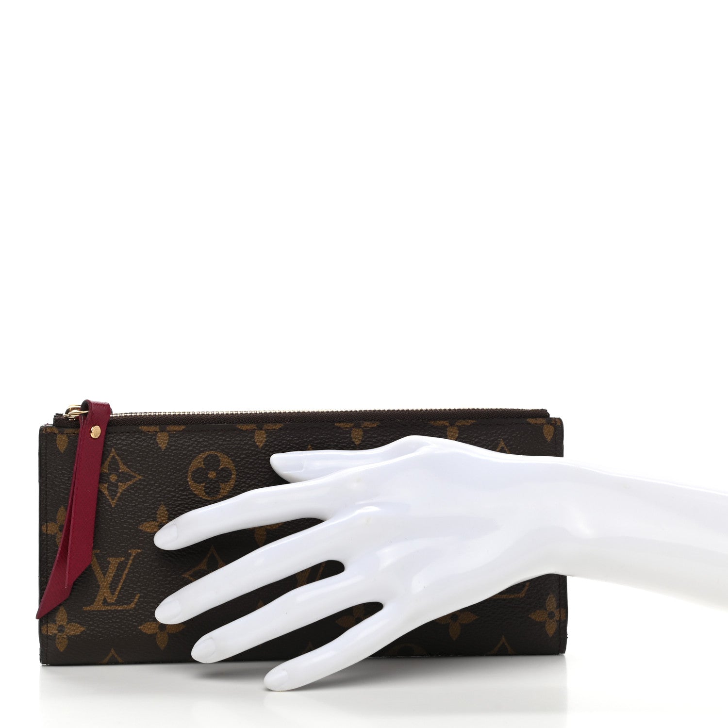 Louis Vuitton Monogram Adele Wallet Fuchsia 2 of 10