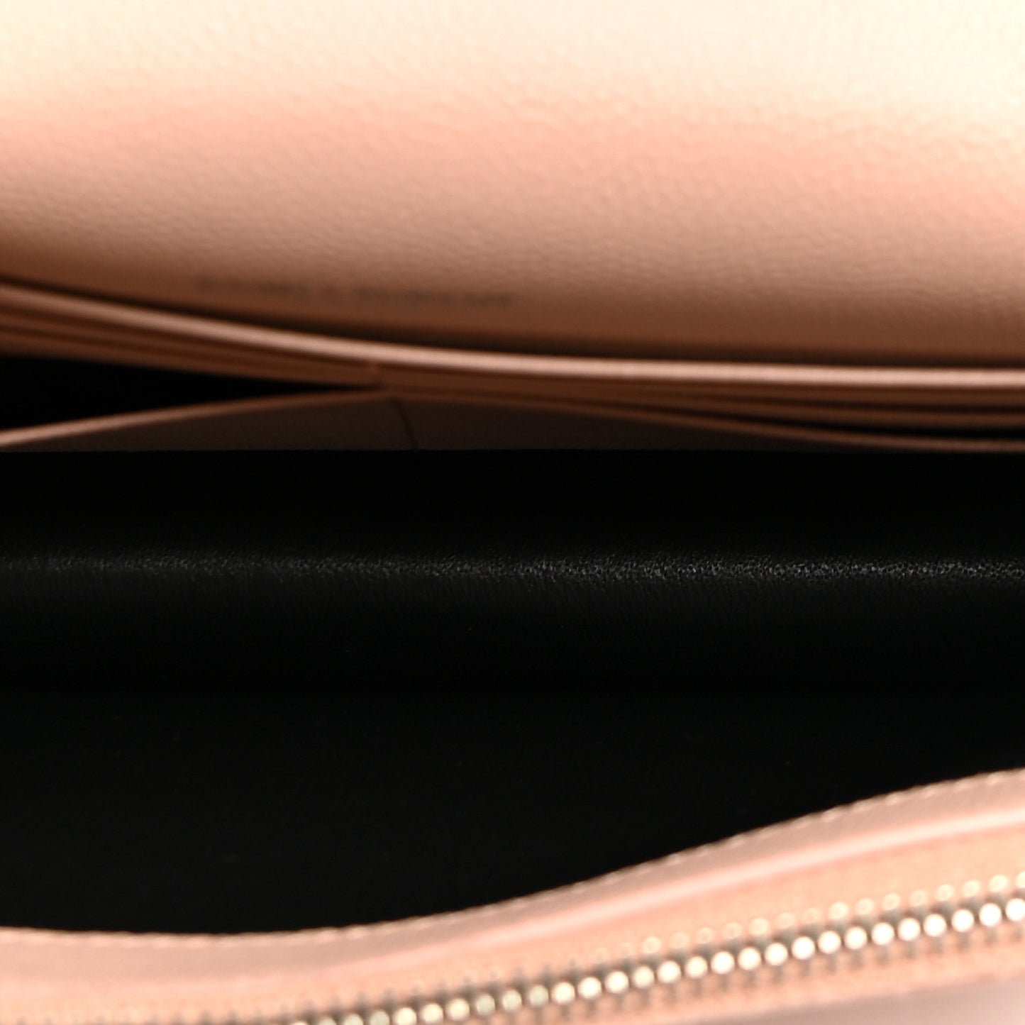 Grain De Poudre Classic Monogram Kate Tassel Chain Wallet Pale Pink
