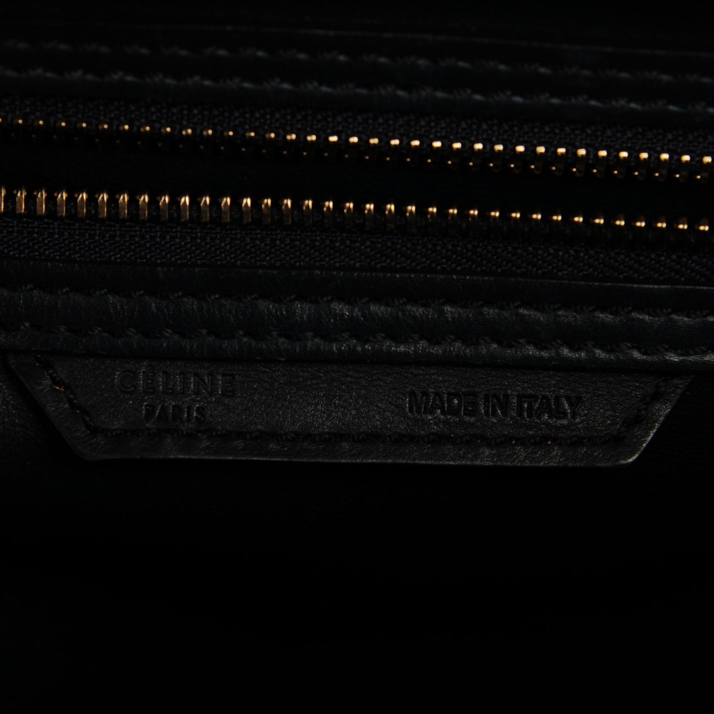 Smooth Calfskin Mini Luggage Navy