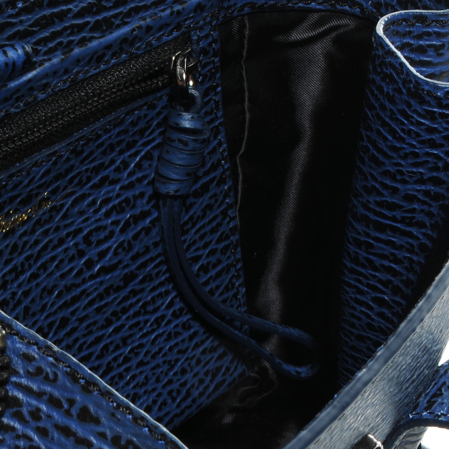 3.1 Phillip Lim 3.1 Mini Pashli Satchel Lapis and Black 8 of 13