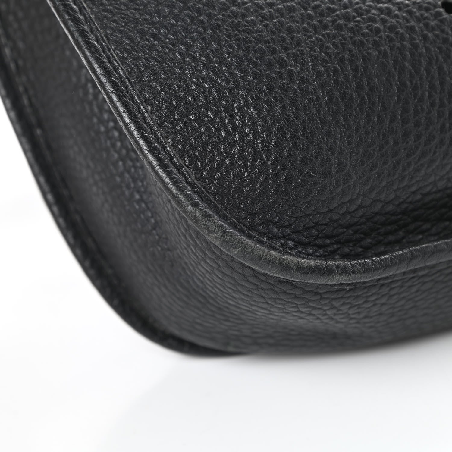 Hermes Taurillon Clemence Evelyne GM Black 9 of 13