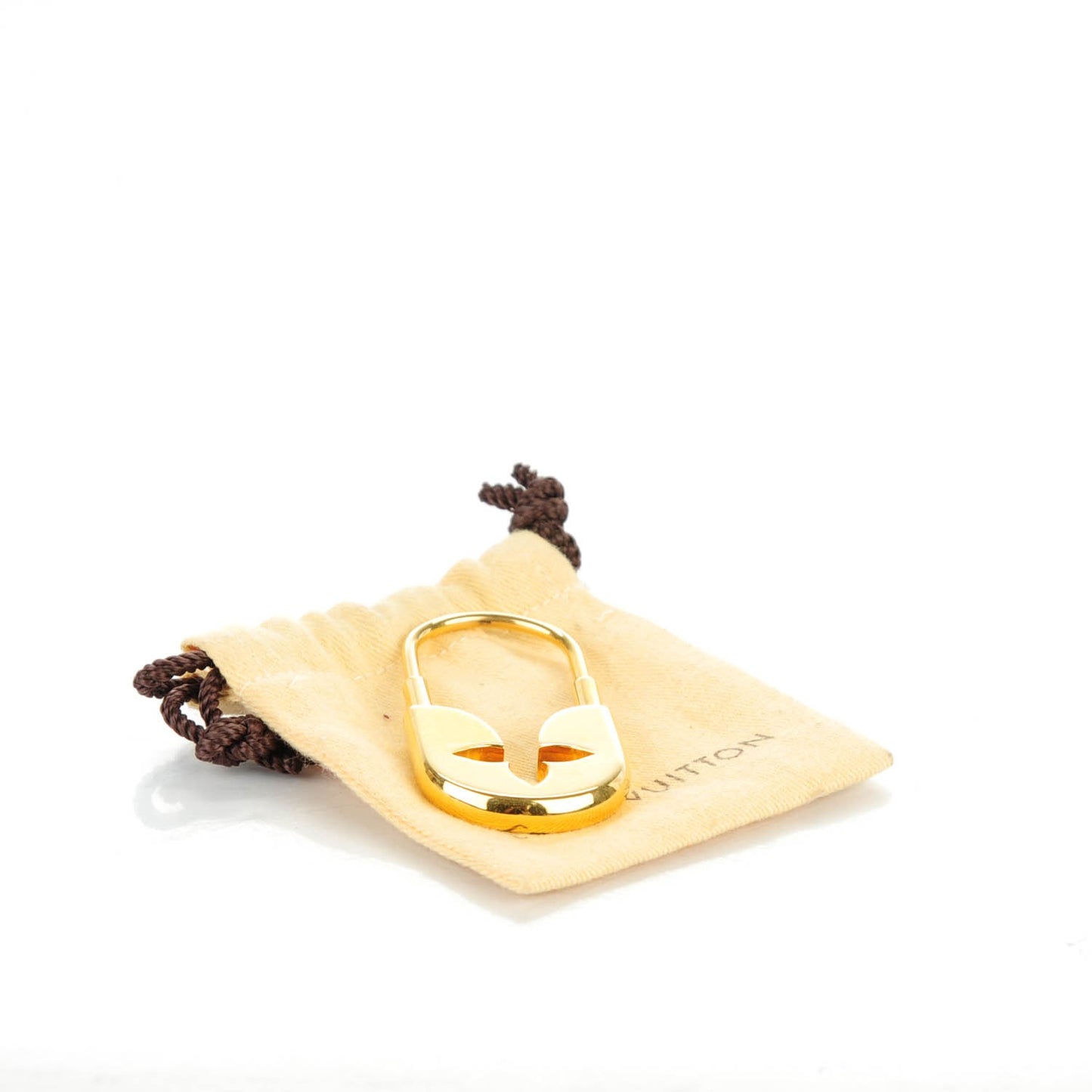 Couture Safety Pin Key Holder Gold