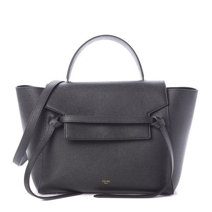 Celine Baby Grained Calfskin Mini Belt Bag Black 1 of 10