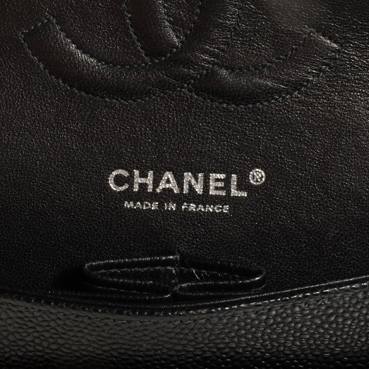 Chanel Caviar Quilted Medium Double Flap Black 6 of 8