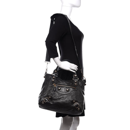 Balenciaga Agneau Giant 21 Rose Gold Hardware Velo Black 2 of 10