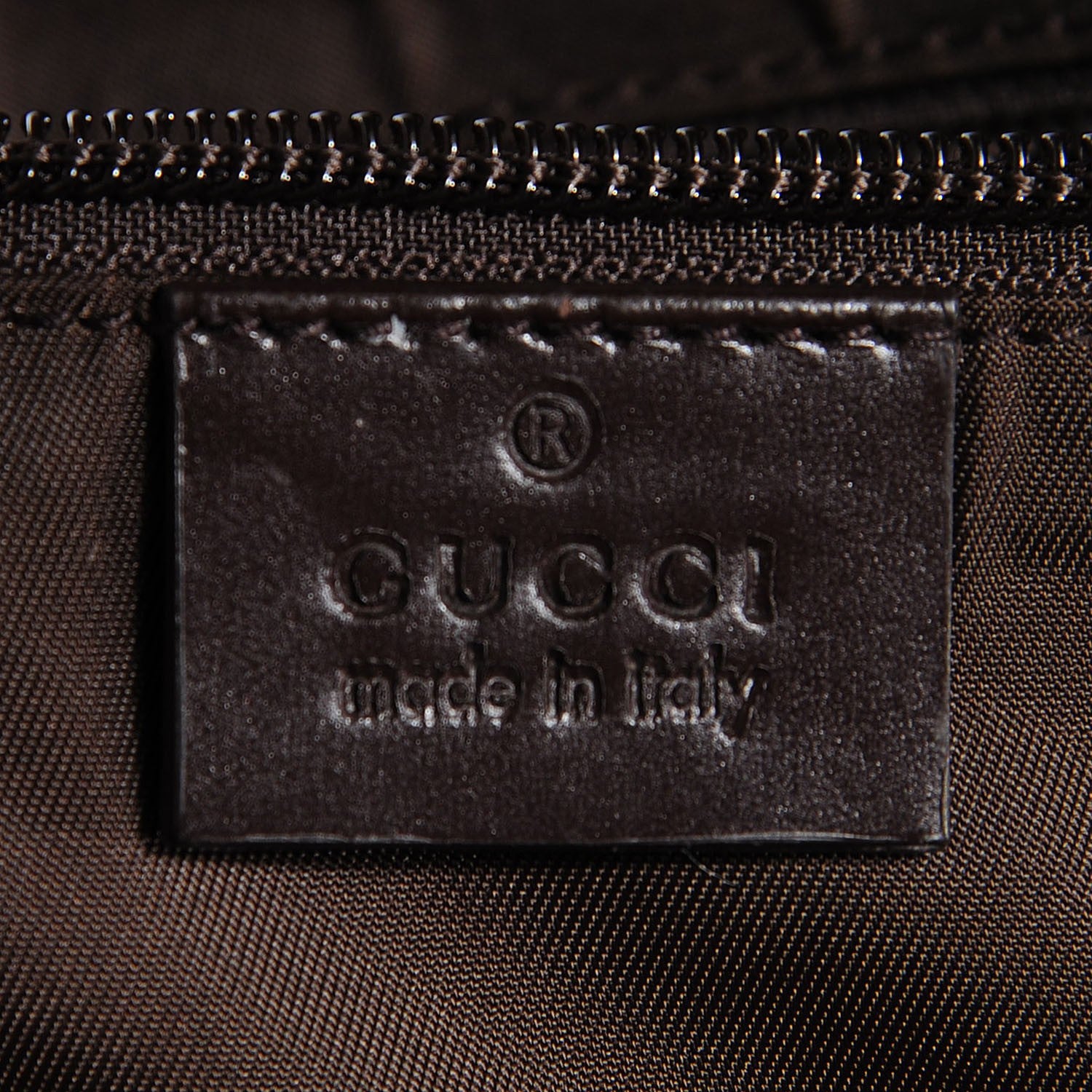 Gucci GG Plus Monogram Interlocking G Medium Backpack Dark Brown 6 of 7
