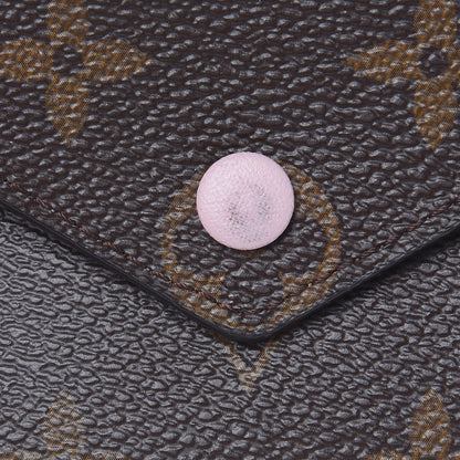 Louis Vuitton Monogram Victorine Wallet Rose Ballerine 10 of 11