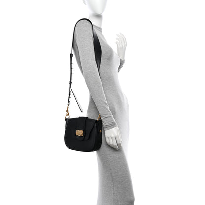 Christian Dior Calfskin D Fence Saddle Bag Black 2 of 15