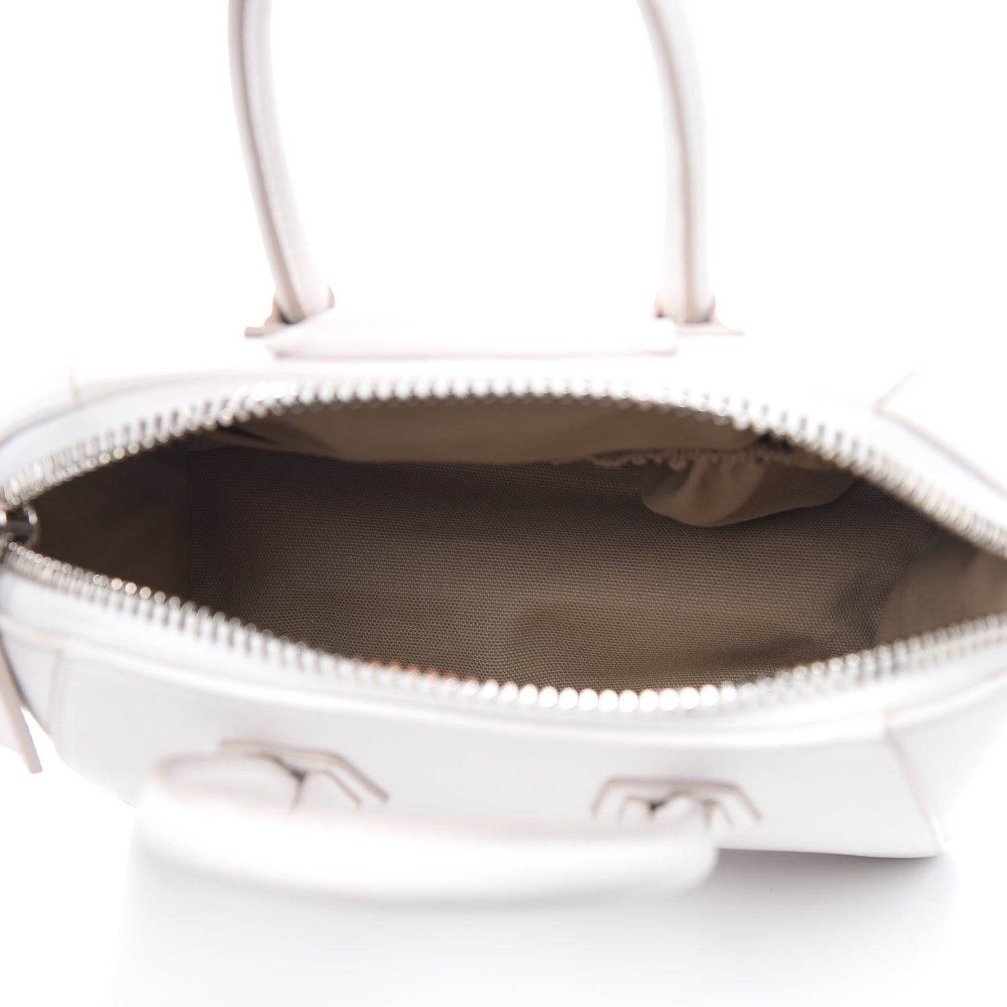 Sugar Goatskin Mini Antigona White
