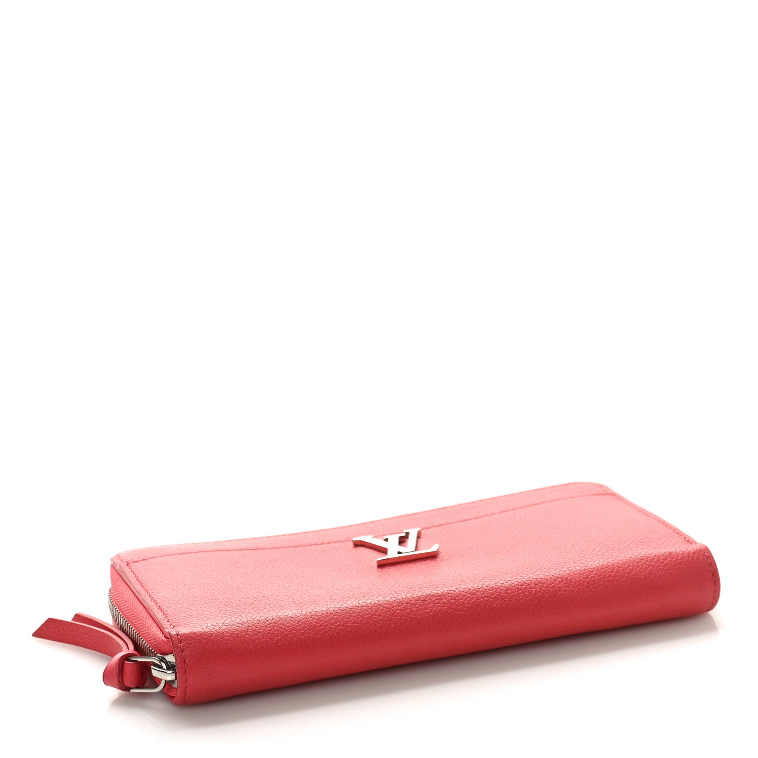 Louis Vuitton Calfskin Zippy Lockme Wallet Pink 4 of 8
