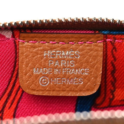 Hermes Epsom Silk'in Coin Purse Gold 6 of 8