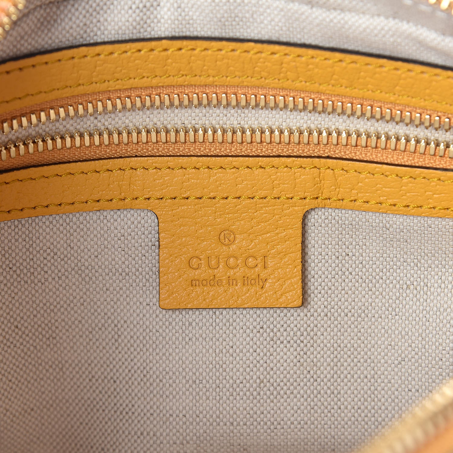 Gucci GG Supreme Monogram Flora Medium Ophidia Belt Bag Beige Multicolor Crop 6 of 7