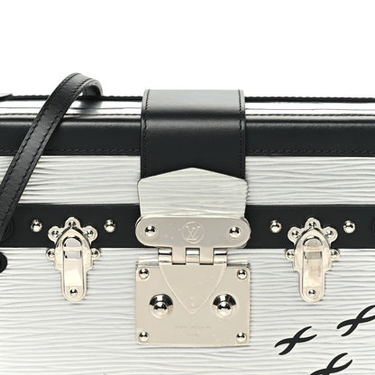 Louis Vuitton Epi Petite Malle Silver 7 of 9
