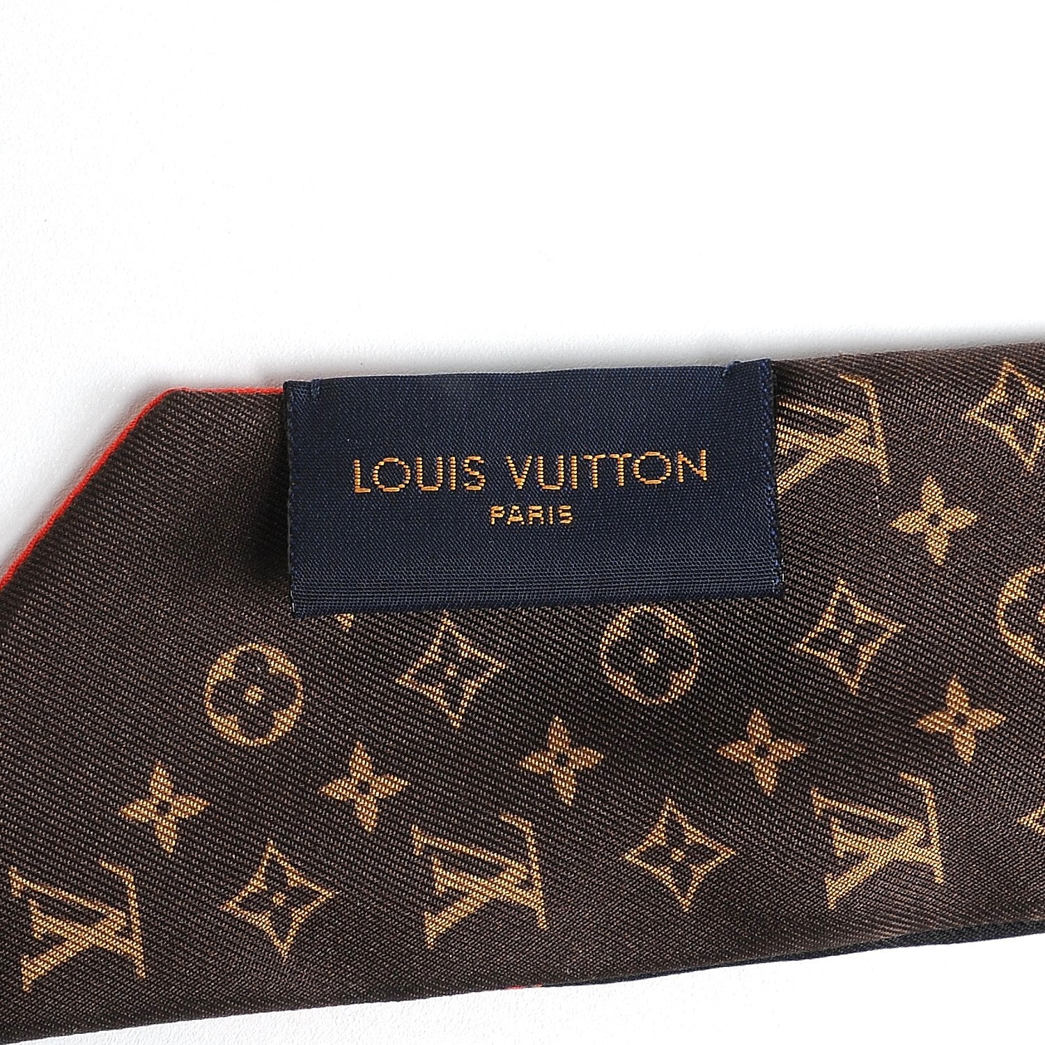 Louis Vuitton Silk Monogram Kabuki Stickers BB Bandeau Black 5 of 6