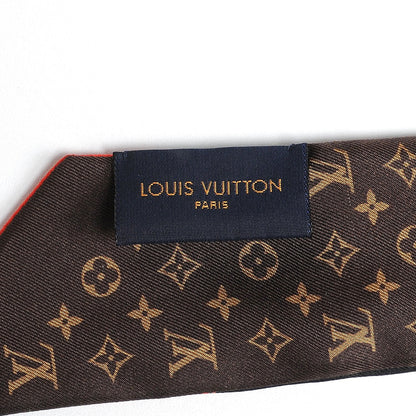 Louis Vuitton Silk Monogram Kabuki Stickers BB Bandeau Black 5 of 6